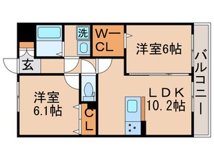 ファンファ－レ新宿の物件間取画像